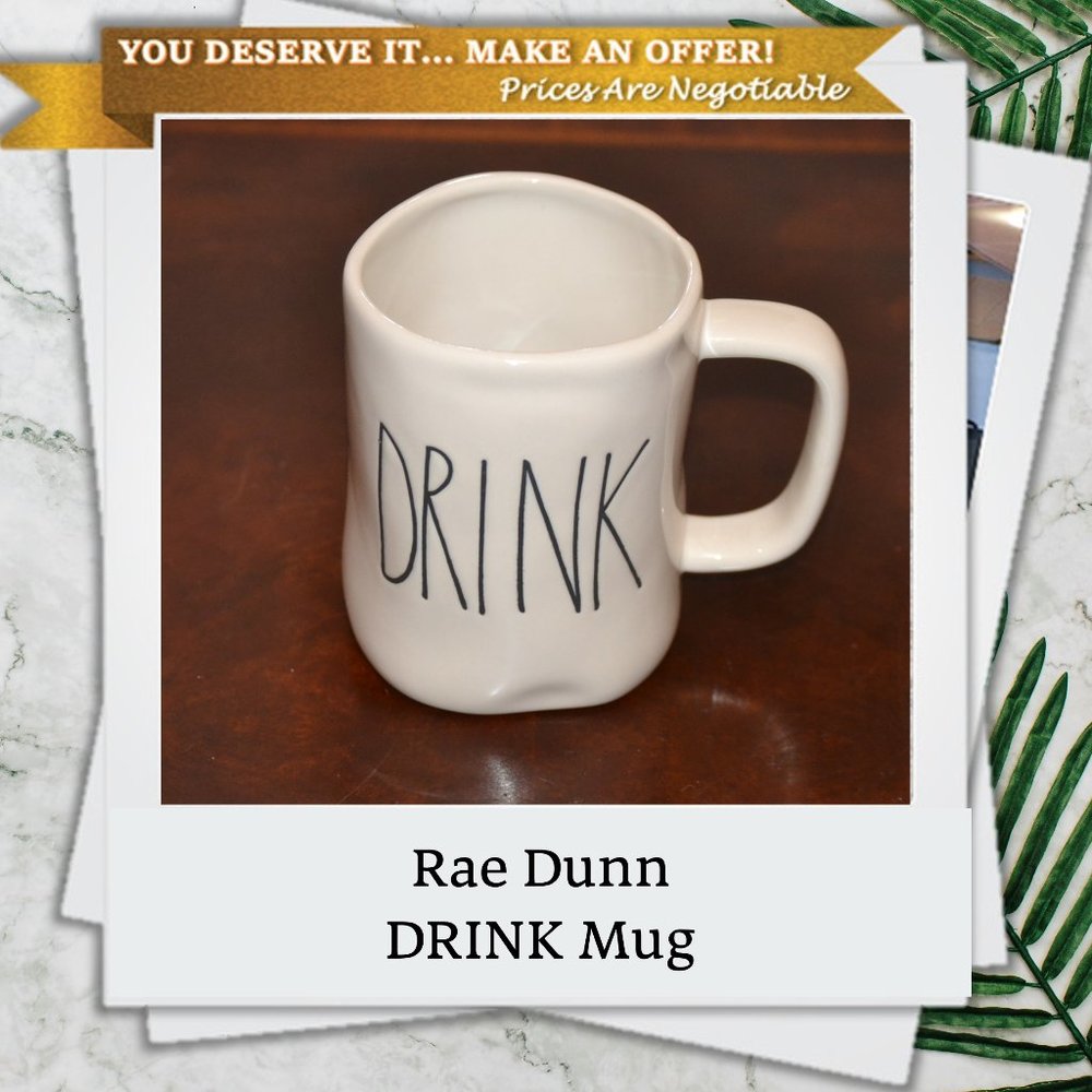 NEW Rae Dunn DRINK Mug